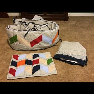 Pottery Barn Crib Bedding😍